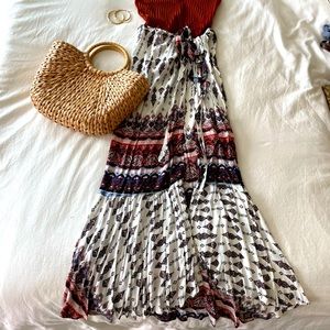 Cover up wrap skirt/sarong for pool or beach.